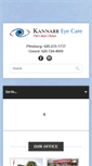 Mobile Screenshot of kannarreyecare.com
